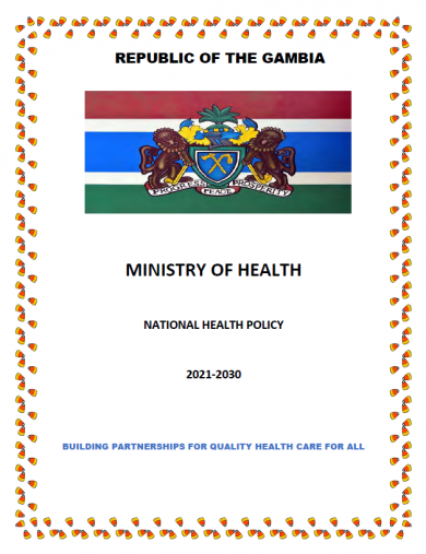 National Health Policy of The Gambia, 2021-2030
